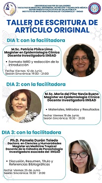 Taller de escritura de artículo original