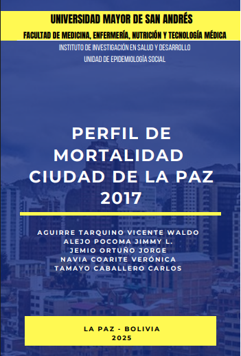 Perfil de mortalidad de la ciudad de La Paz, 2017