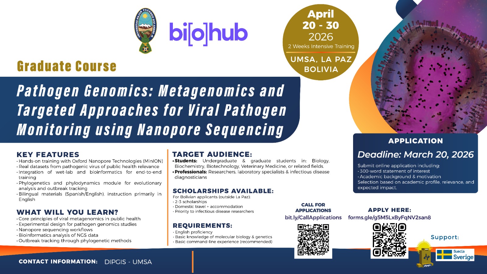 𝐂𝐮𝐫𝐬𝐨 𝐝𝐞 𝐏𝐨𝐬𝐭𝐠𝐫𝐚𝐝𝐨 𝐞𝐧 𝐌𝐞𝐭𝐚𝐠𝐞𝐧𝐨́𝐦𝐢𝐜𝐚 𝐲 𝐬𝐮𝐬 𝐀𝐩𝐥𝐢𝐜𝐚𝐜𝐢𝐨𝐧𝐞𝐬