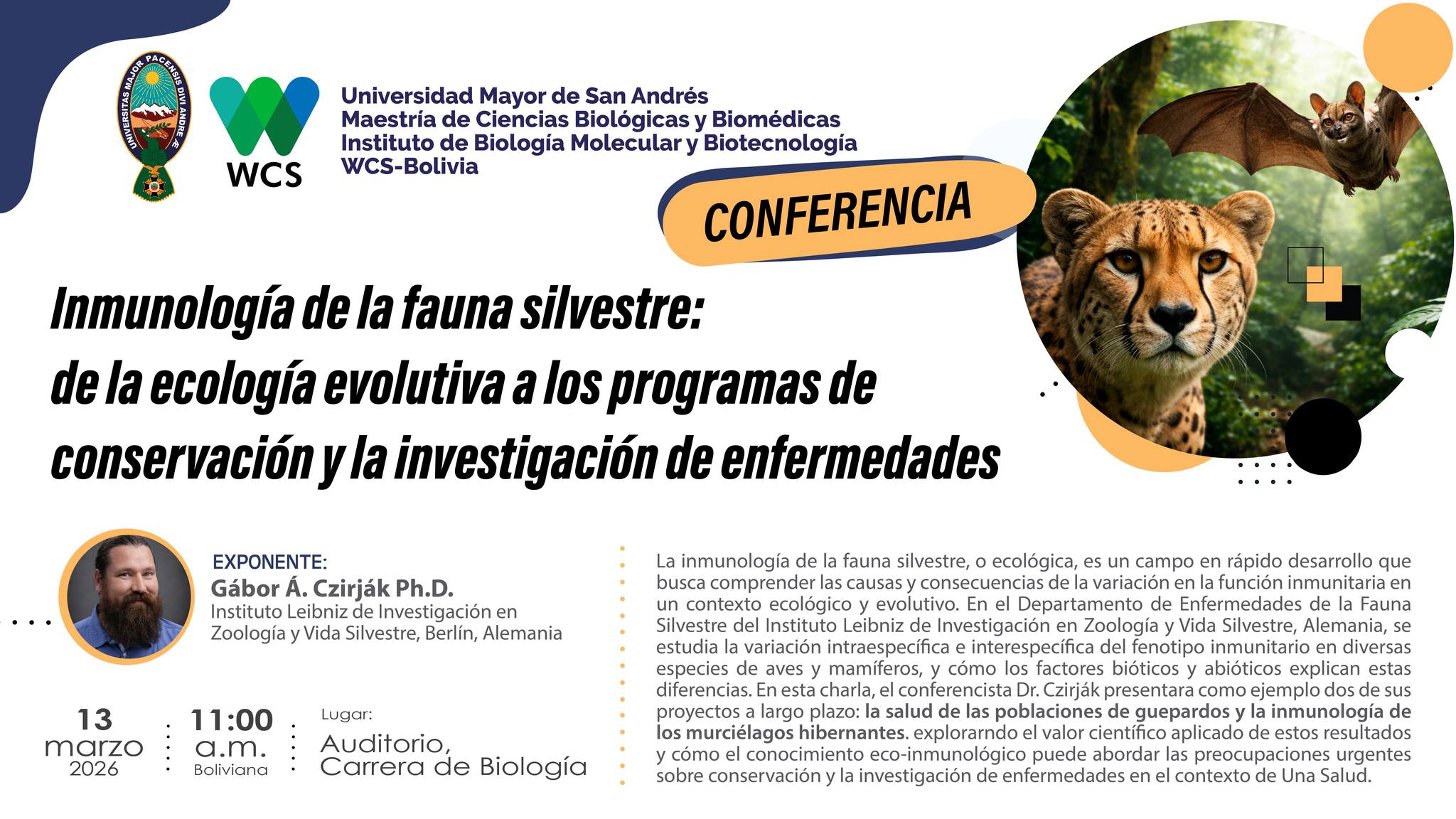 𝐂𝐨𝐧𝐟𝐞𝐫𝐞𝐧𝐜𝐢𝐚 𝐈𝐧𝐭𝐞𝐫𝐧𝐚𝐜𝐢𝐨𝐧𝐚𝐥 | 𝐈𝐧𝐦𝐮𝐧𝐨𝐥𝐨𝐠𝐢́𝐚 𝐝𝐞 𝐥𝐚 𝐅𝐚𝐮𝐧𝐚 𝐒𝐢𝐥𝐯𝐞𝐬𝐭𝐫𝐞